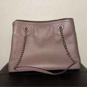 Kate Spade Dusty Pink Leather Shoulder Bag